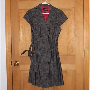 Black Denim Sharagano Dress